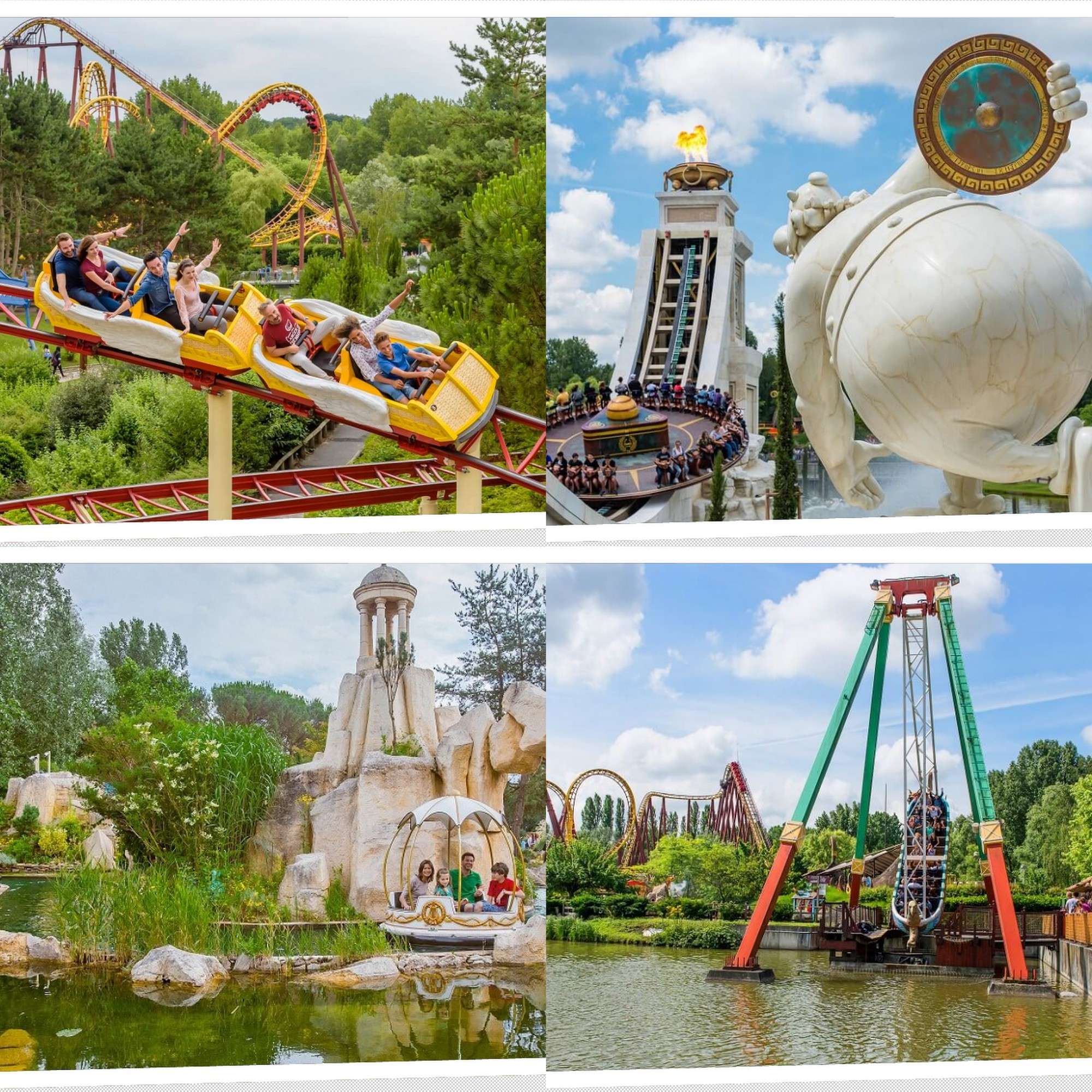 Top10 des parcs à thème et parc d'attraction en France