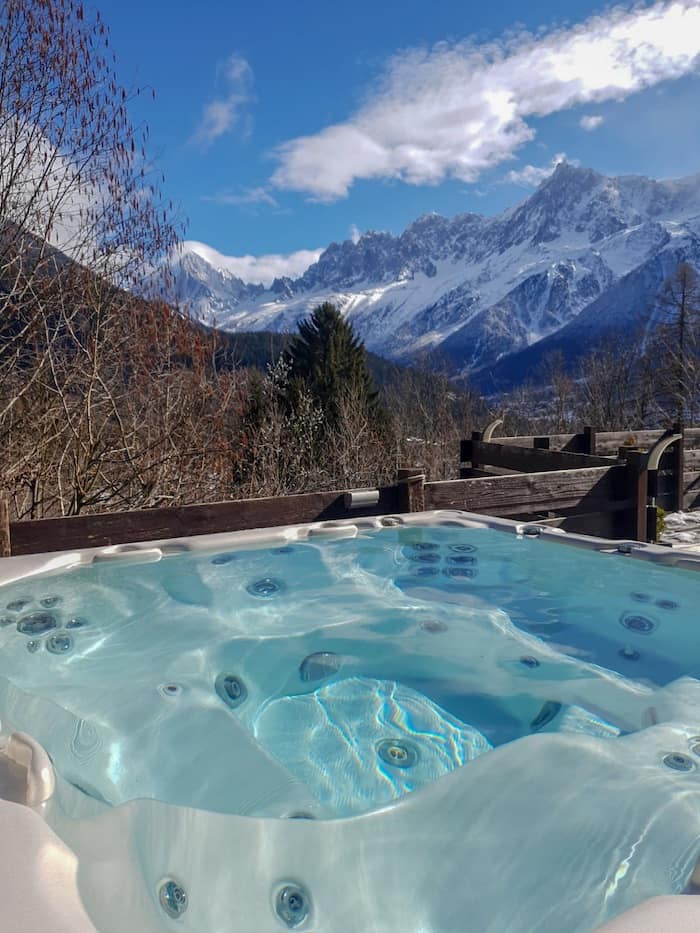 Chalet avec vue de folie