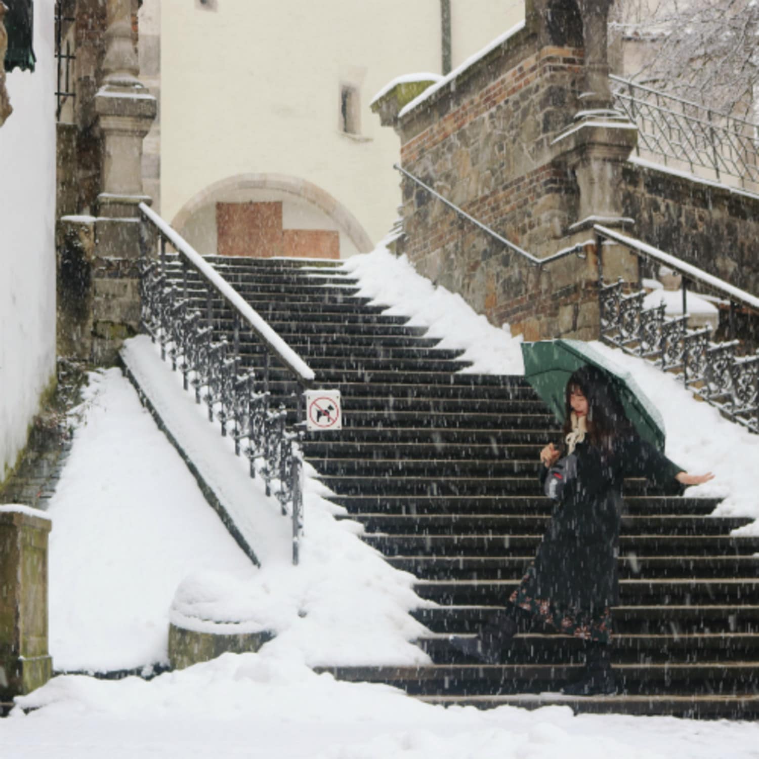 Rues enneigées du Québec
