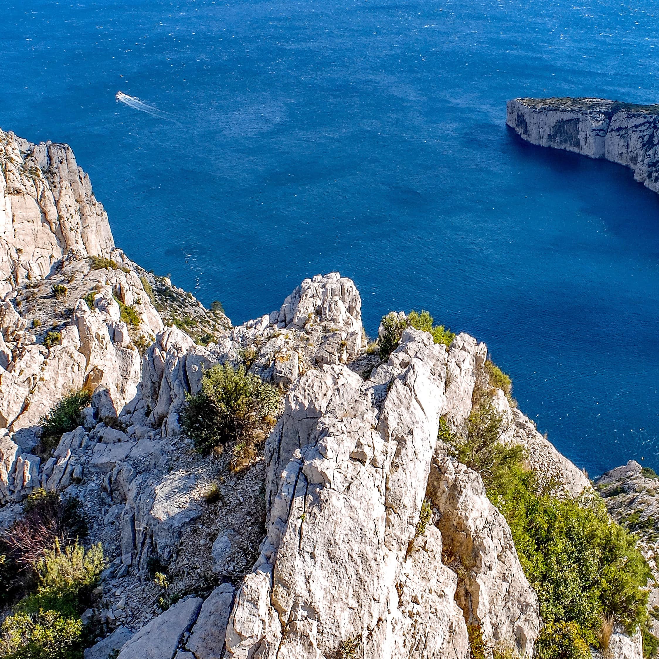 Les discrètes calanques de la région marseillaise