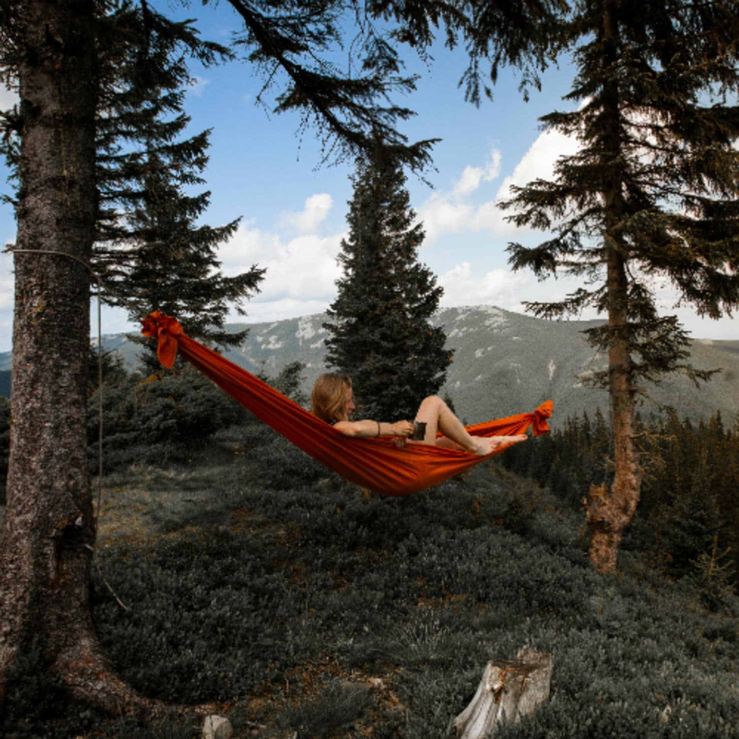 Repos avec vue sur la campagne