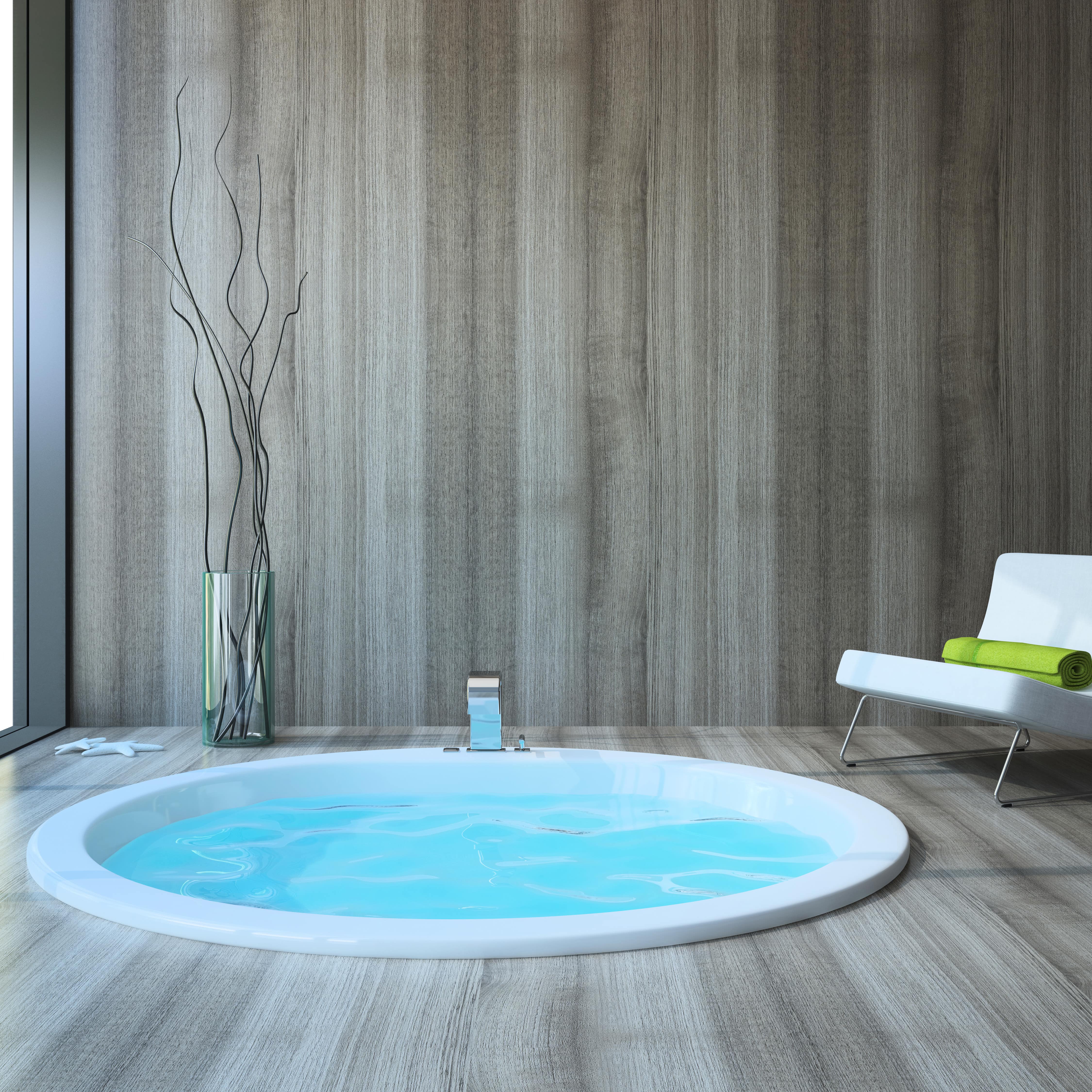 Jacuzzi privatif zen