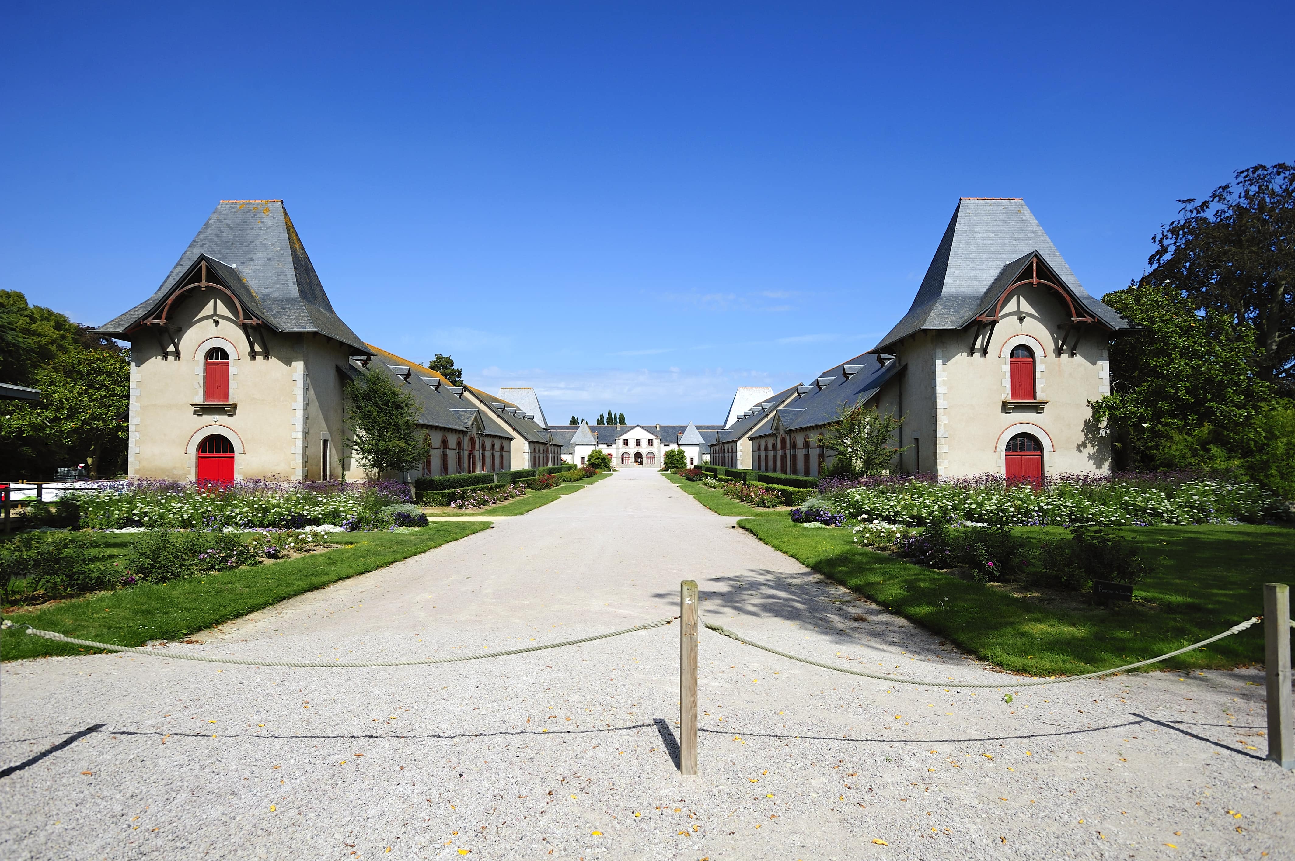 Vue sur le haras de Lamballe