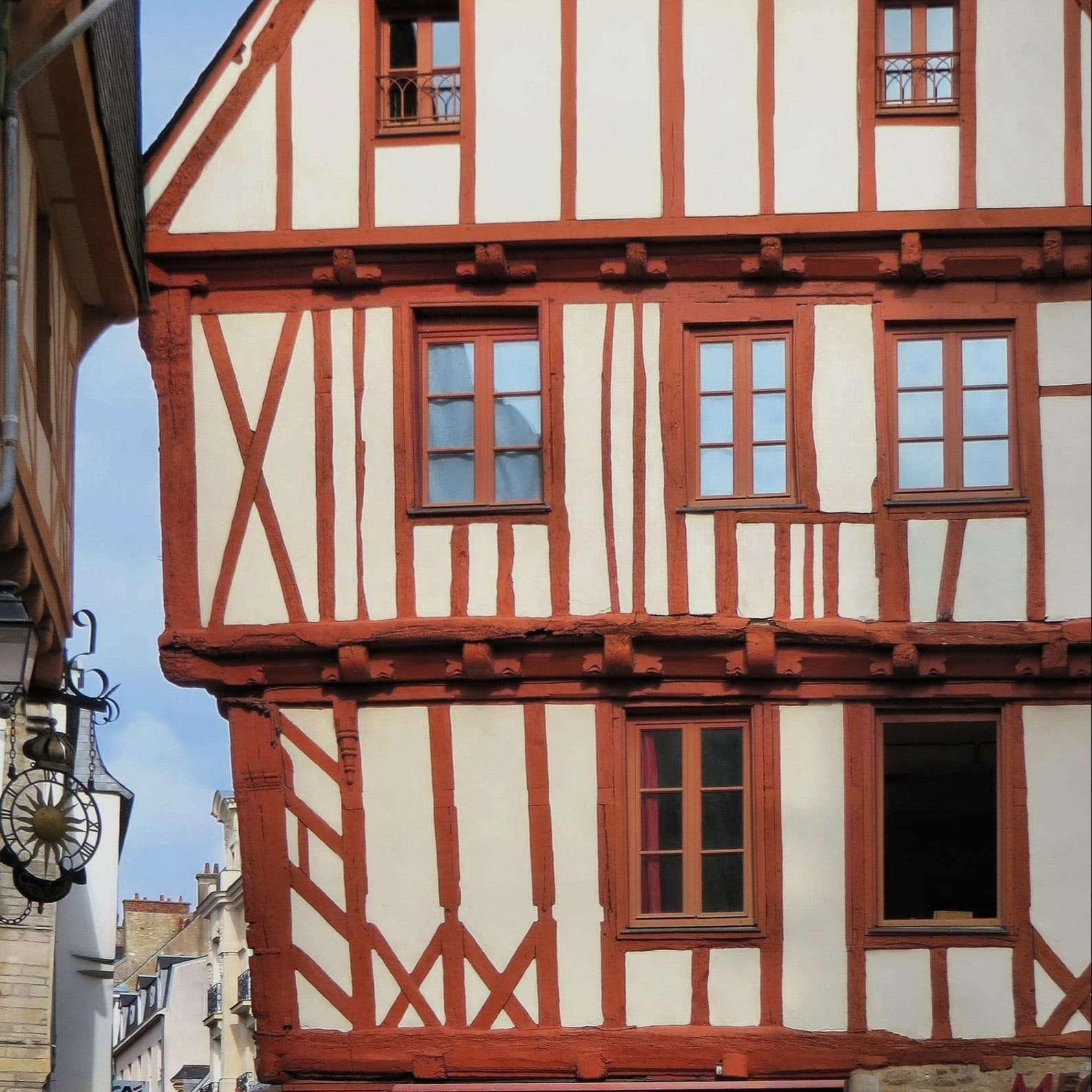 Les Maisons à colombages, typiques du Morbihan