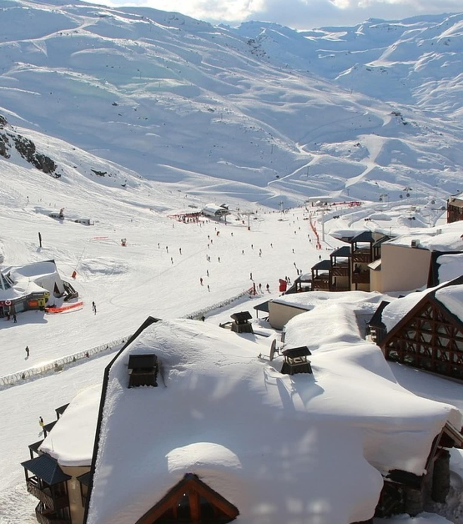 Vue générale sur Val Thorens