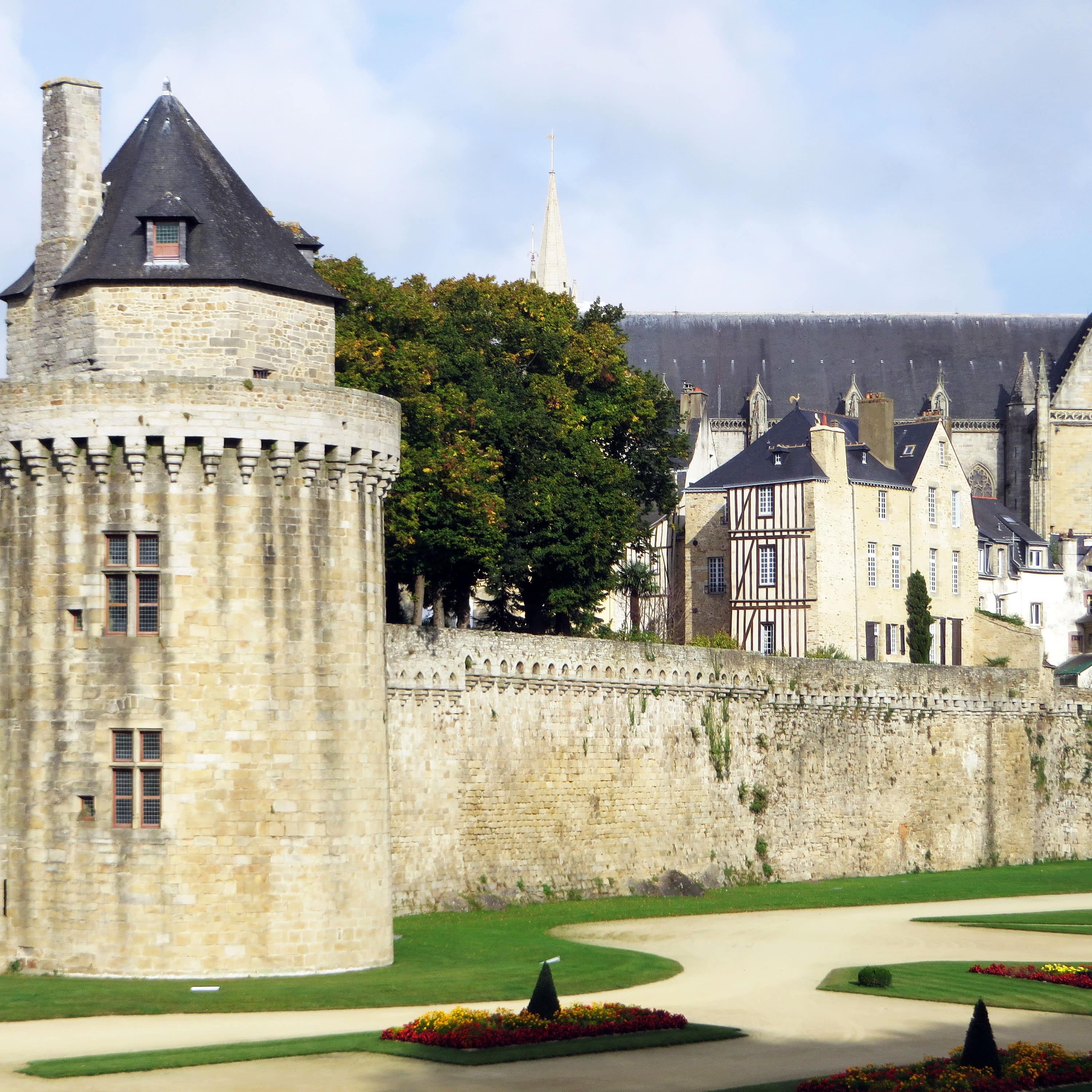 Gîtes en Bretagne : un gîte à Vannes à l’intérieur des fortifications