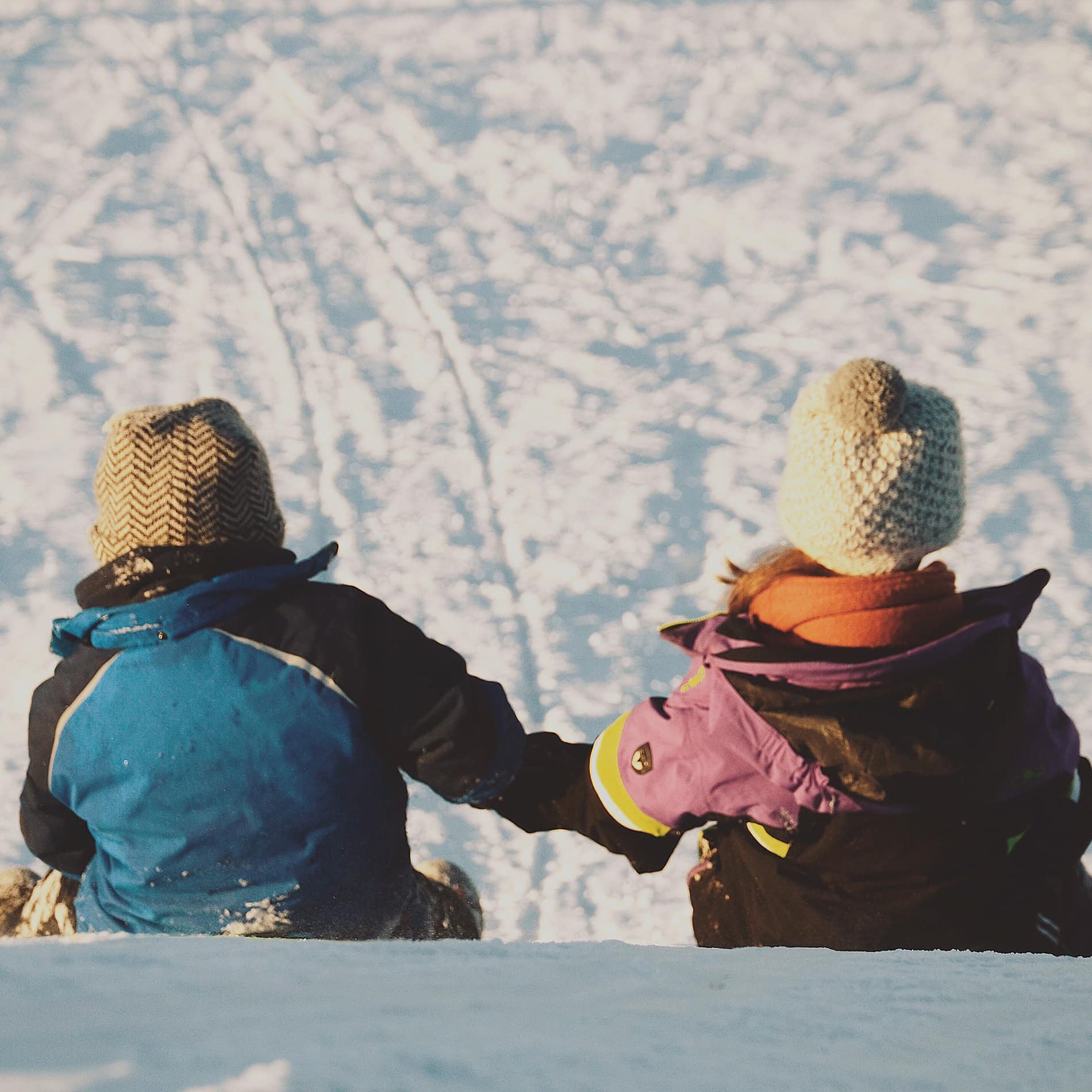 Kids in snow