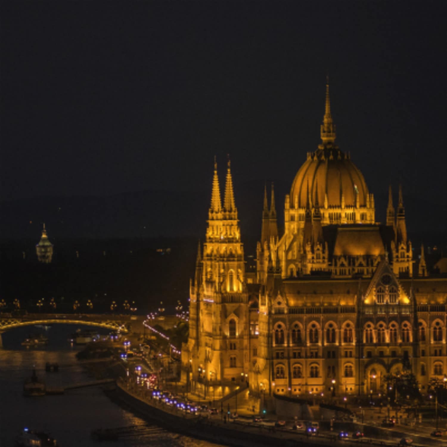 Budapest vit la nuit