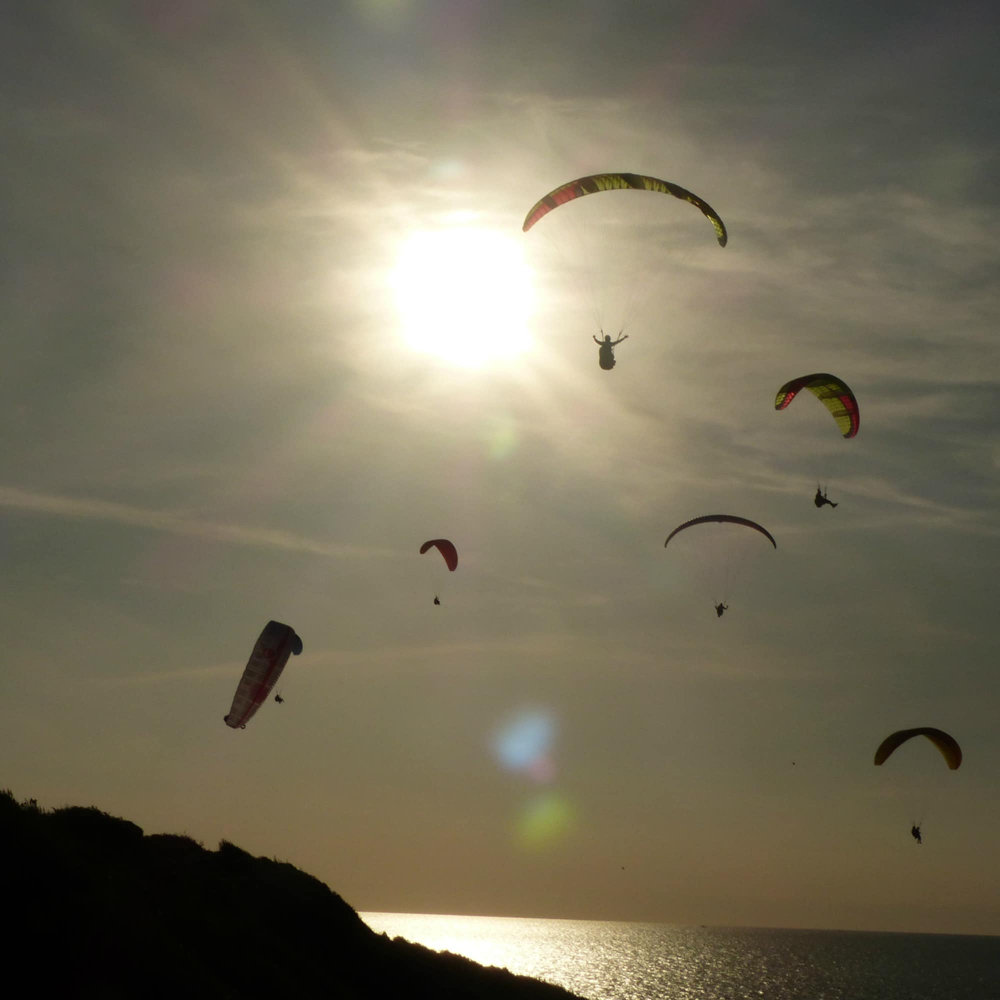 Parapente au Pays basque