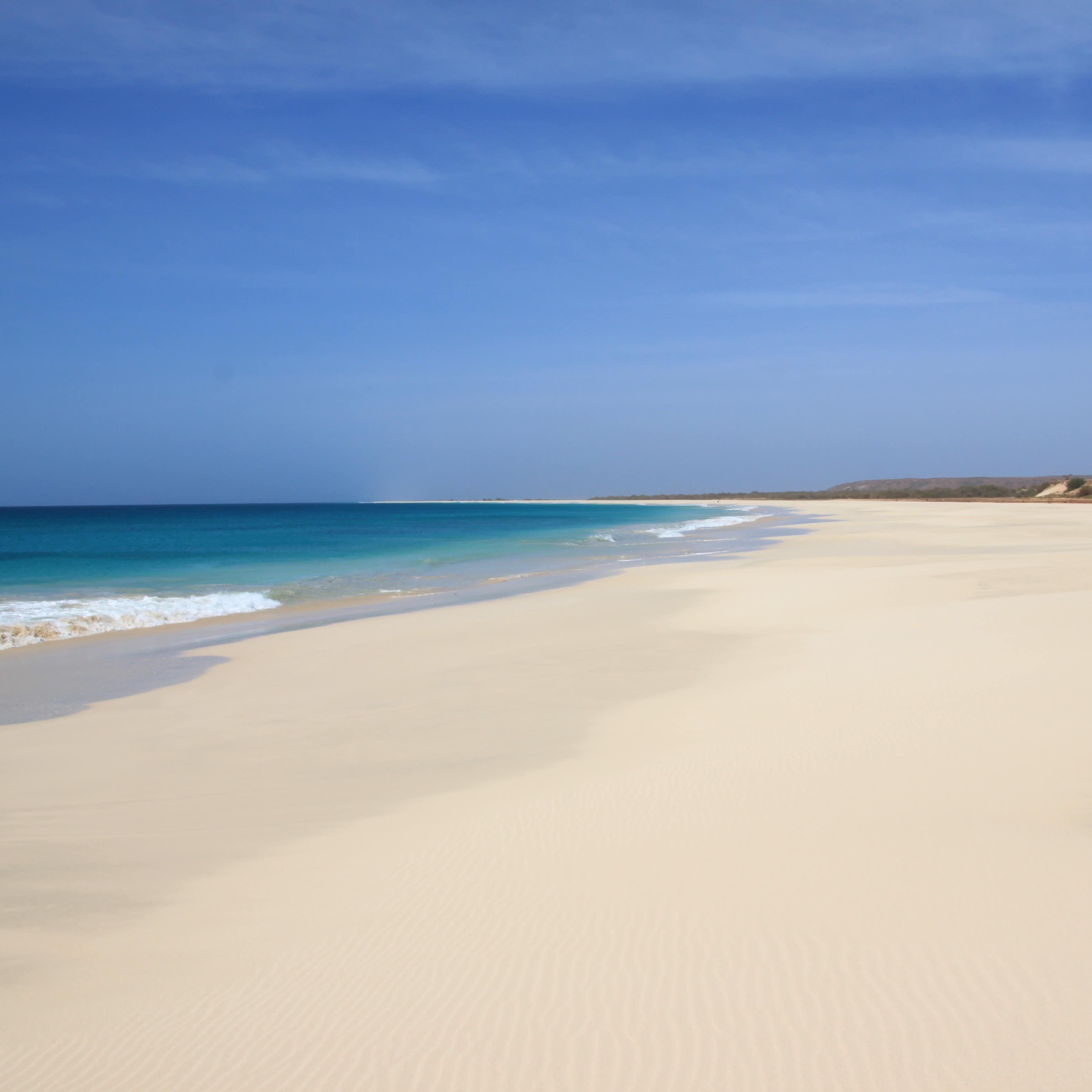 La plage infinie de Boa Vista