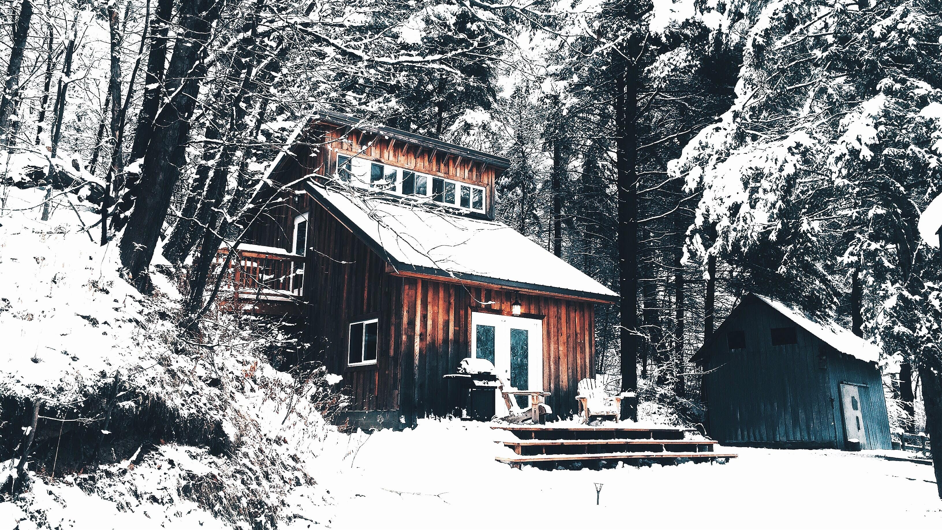 Au chalet, comme à la maison
